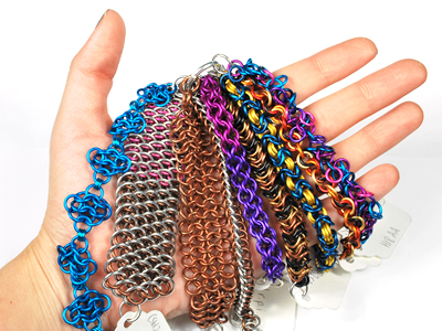 chainmaille weaves