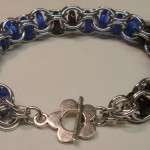 Captive Inverted Round Bracelet  - Chainmaille Weave