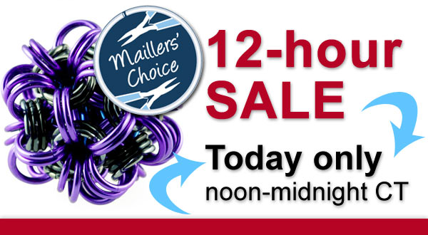 Maillers' Choice 12-Hour Sale maillers' choice kit, dodecahedron hit, chainmaille sale
