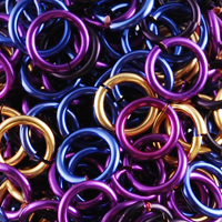enameled copper jump rings