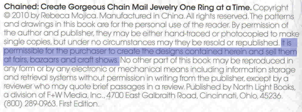 Chained by Rebeca Mojica - permission to sell