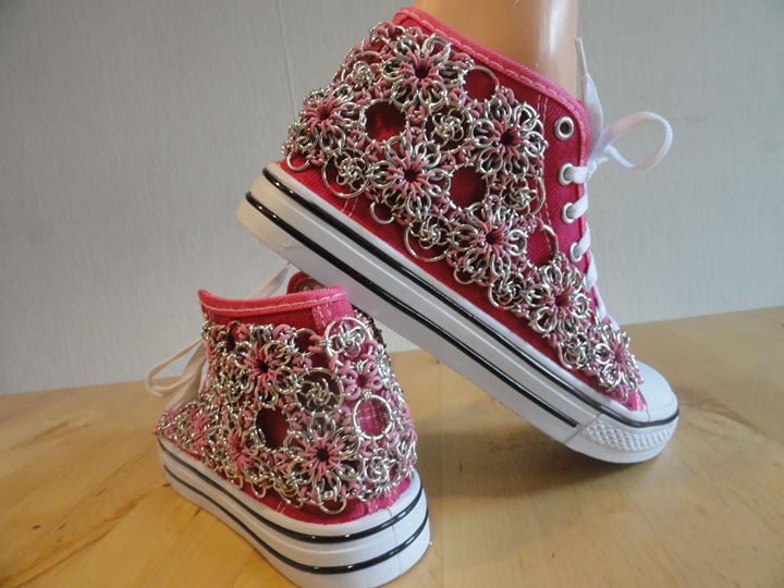 chainmaille shoes by Miecaéla Numan