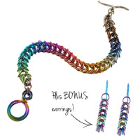 chainmaille rainbow