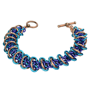 Orbital Odyssey chainmail bracelet