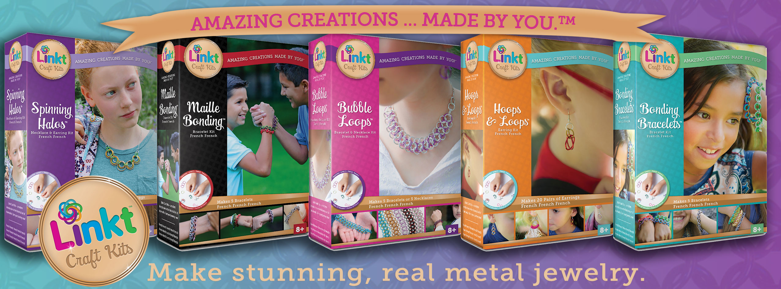 Linkt Craft Kits boxes