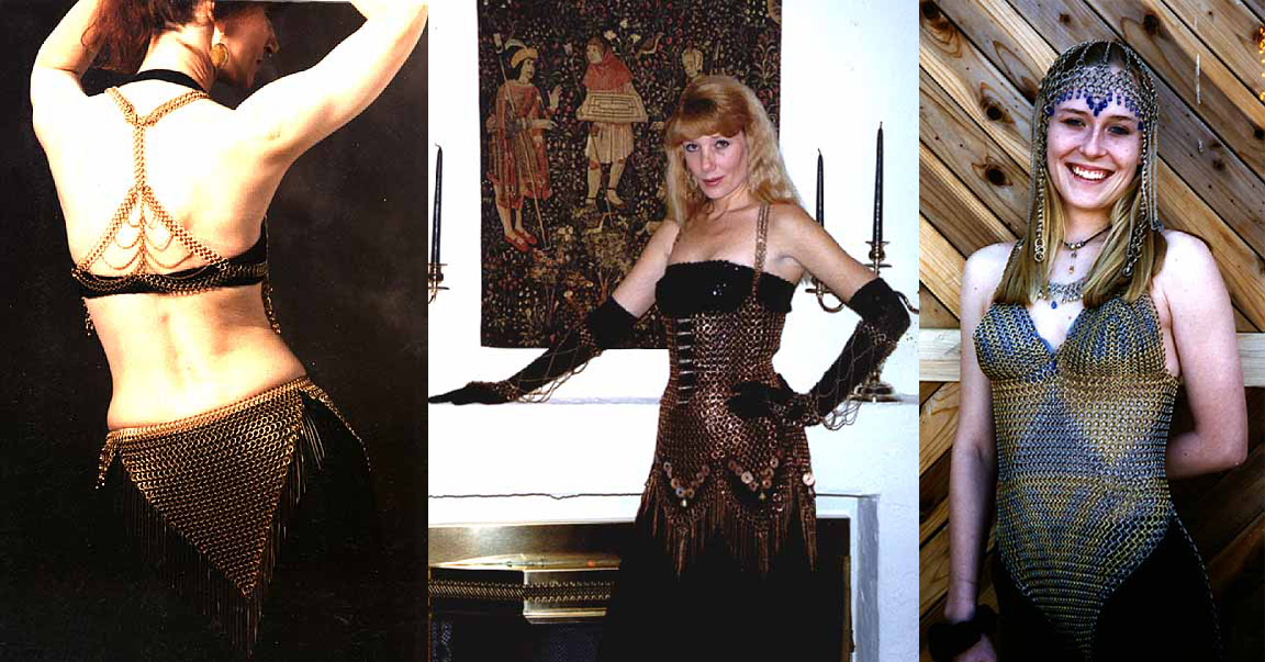 women-wearing-chainmaille-fashions