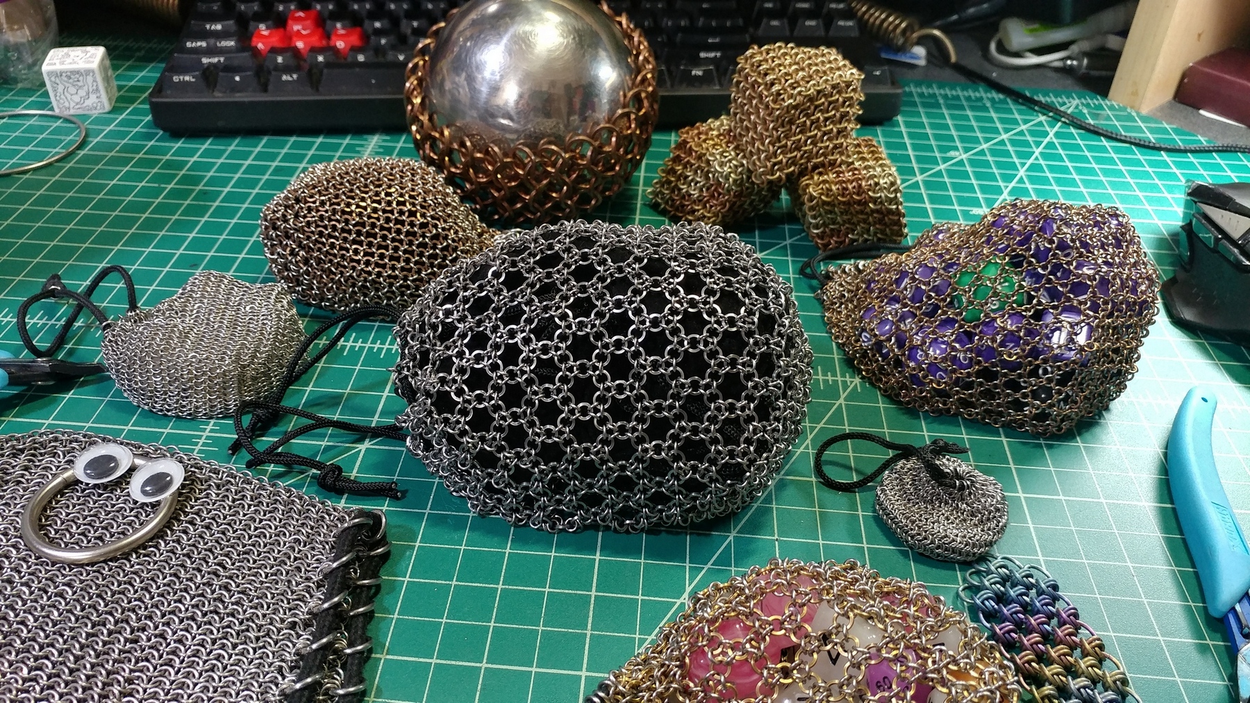 lots of pouches