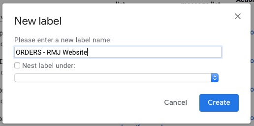 screenshot gmail desktop create new label