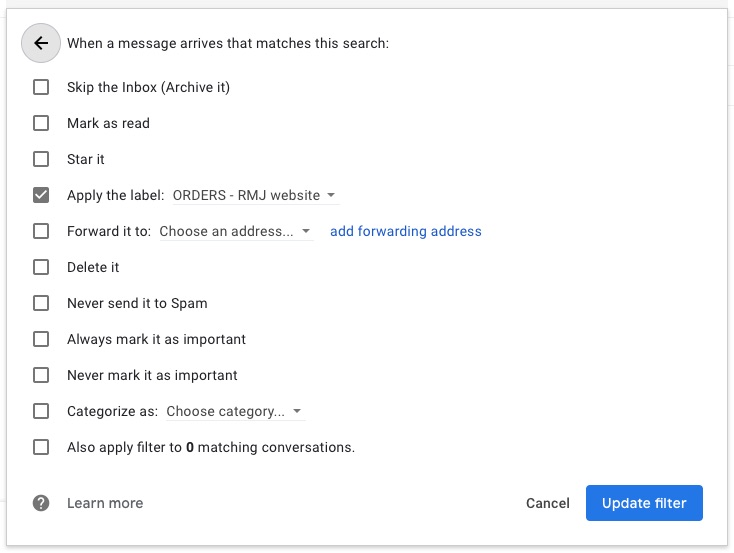 screenshot gmail desktop apply label
