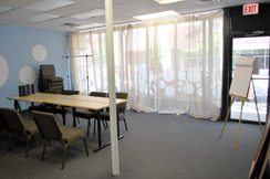 Classroom space.