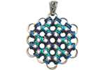 chain mail pendants