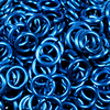 Blue anodized aluminum