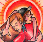 hug life tattoo