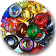 Beads & Glass Rings