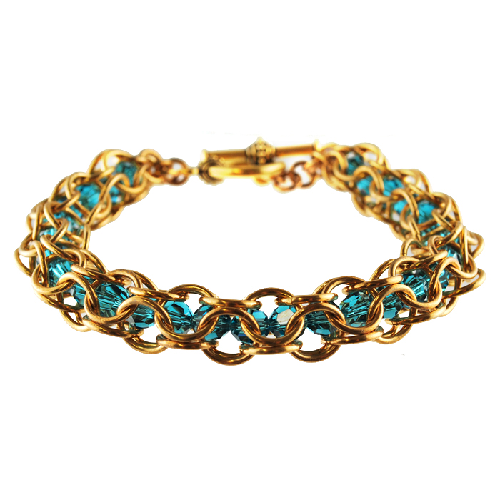 Captive Crystals Bracelet Class JewelryMaking Class