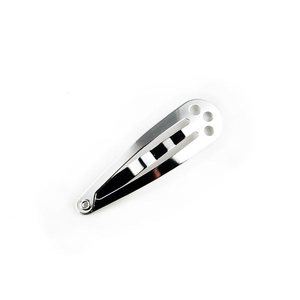 Small Barrette Silver Color, Qty 2