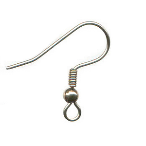 2 Surgical Steel Earwires (1 Pair)