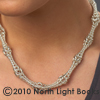 Ripple Silver Necklace