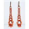 Ripple Earrings, Copper