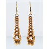 Ripple Earrings, Jewelry Brass