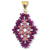 Coiled Japanese Diamond Pendant