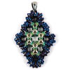 Coiled Japanese Diamond Pendant