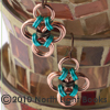 Japanese Cross Earrings