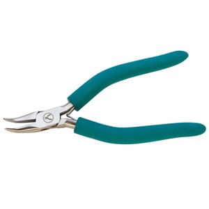 1 pair Wubbers Bent Nose Pliers