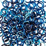 colored jump rings