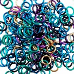 Colored jump rings