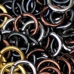 metallic jump rings