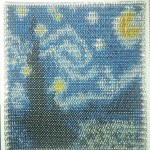 starry night chainmaille inlay by tony moeller