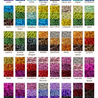 beautiful ombres swatches for crafting jewelry
