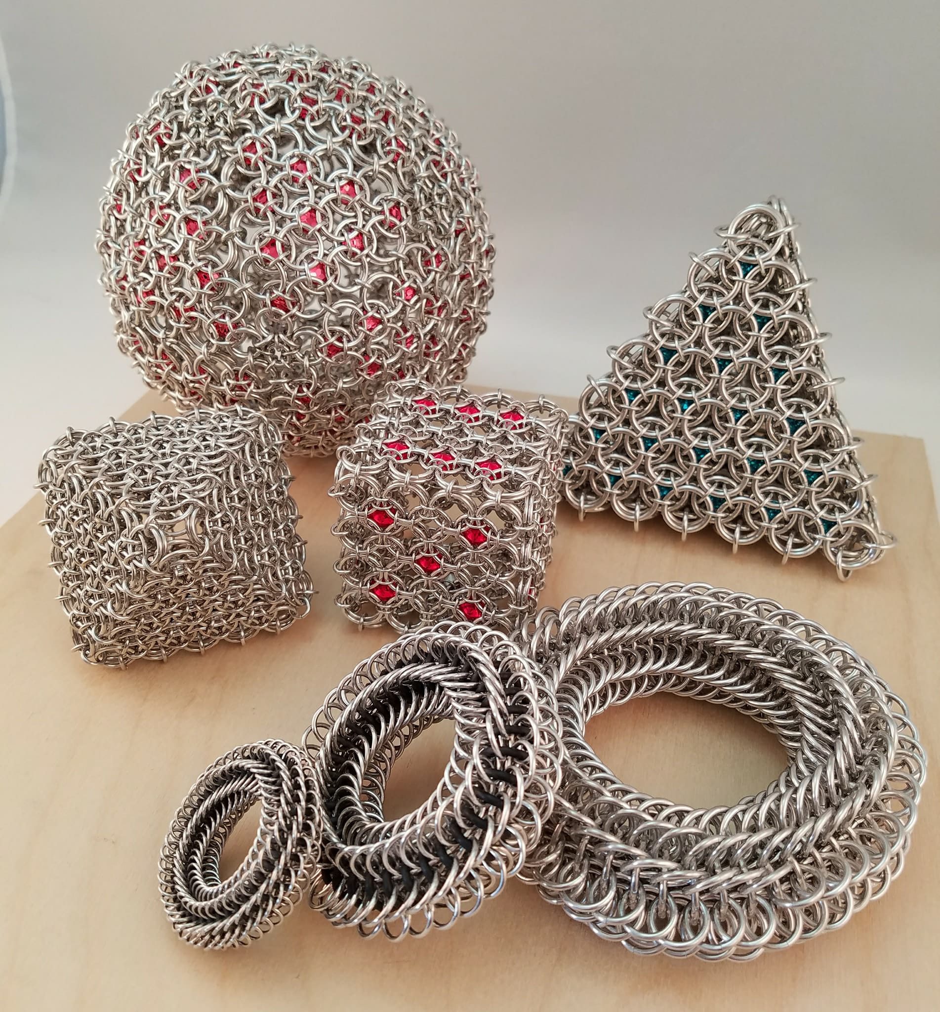 3D chainmaille shapes