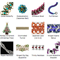 chainmaille weaves by Blue Buddha Boutique