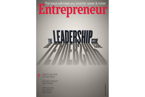 Entrepreneur Magazine March 2014 cover - the Leadership Issue