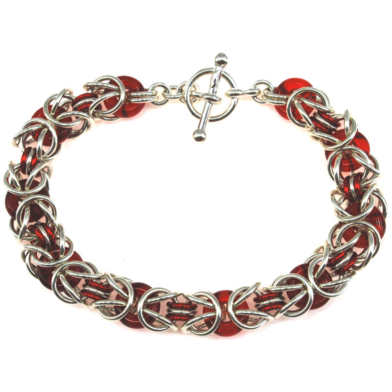 Bold and Brilliant Byzantine Bracelet JewelryMaking Class