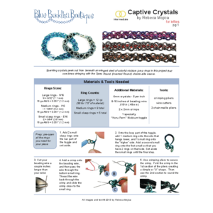 Captive Crystals Bracelet - Project | Blue Buddha Boutique