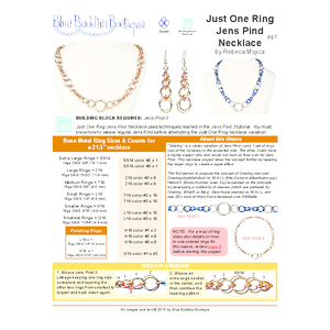 Just One Ring Jens Pind Necklace - Project | Blue Buddha Boutique