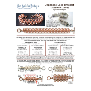 Japanese Lace (12-in-2) - Project | Blue Buddha Boutique