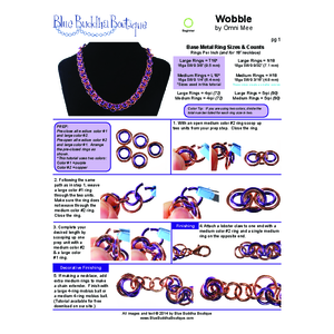 Wobble Necklace - Project | Blue Buddha Boutique