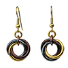 Knot and Tapered Mobius Earrings, KIT - Simple Mobius Knot Earrings Shopping List, bead style magaizne 